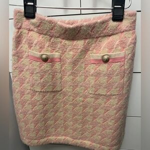 Sandro Wool-Blend Mini Skirt, a Parisian piece